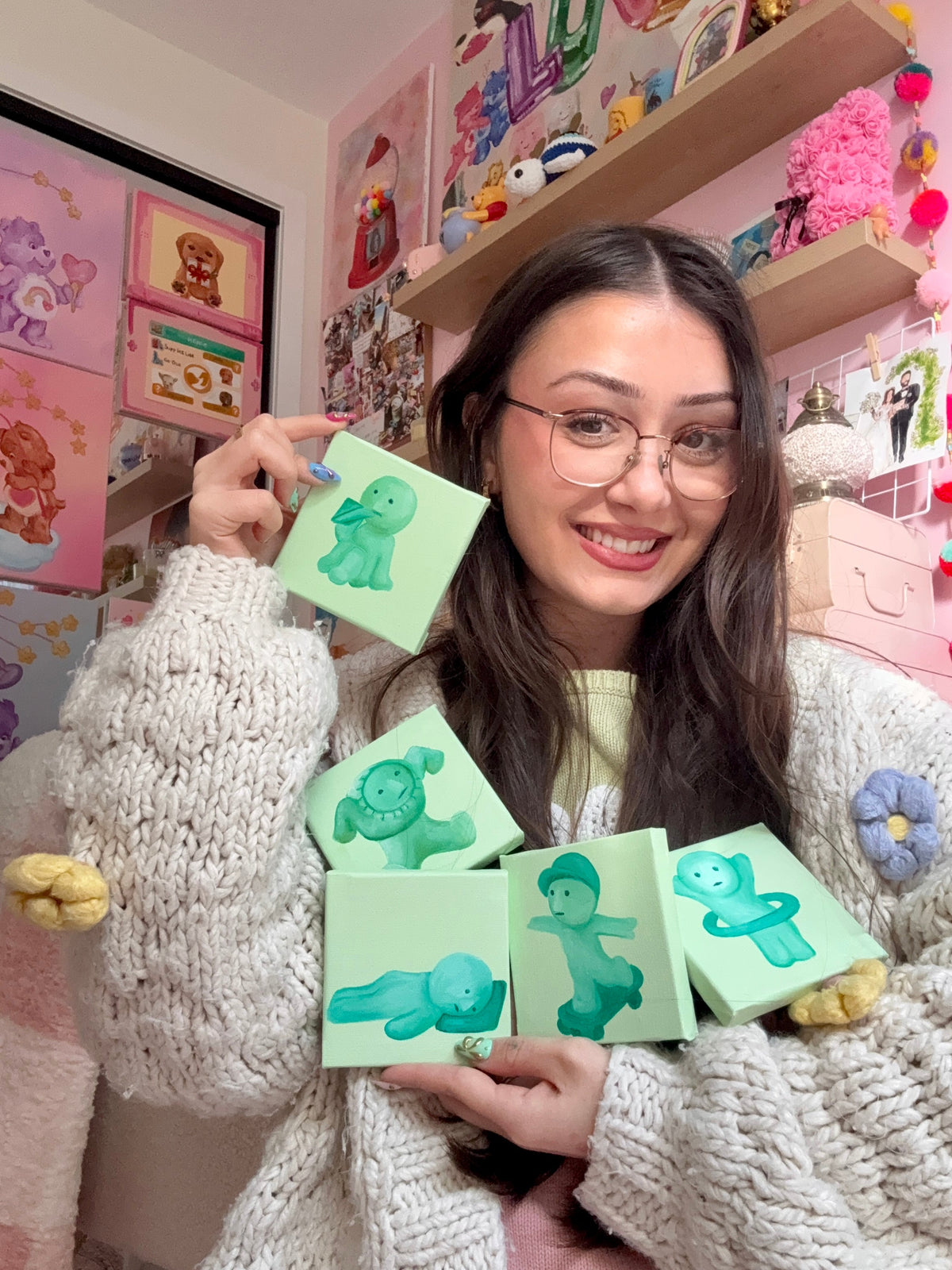 Smiski Blind Box Paintings