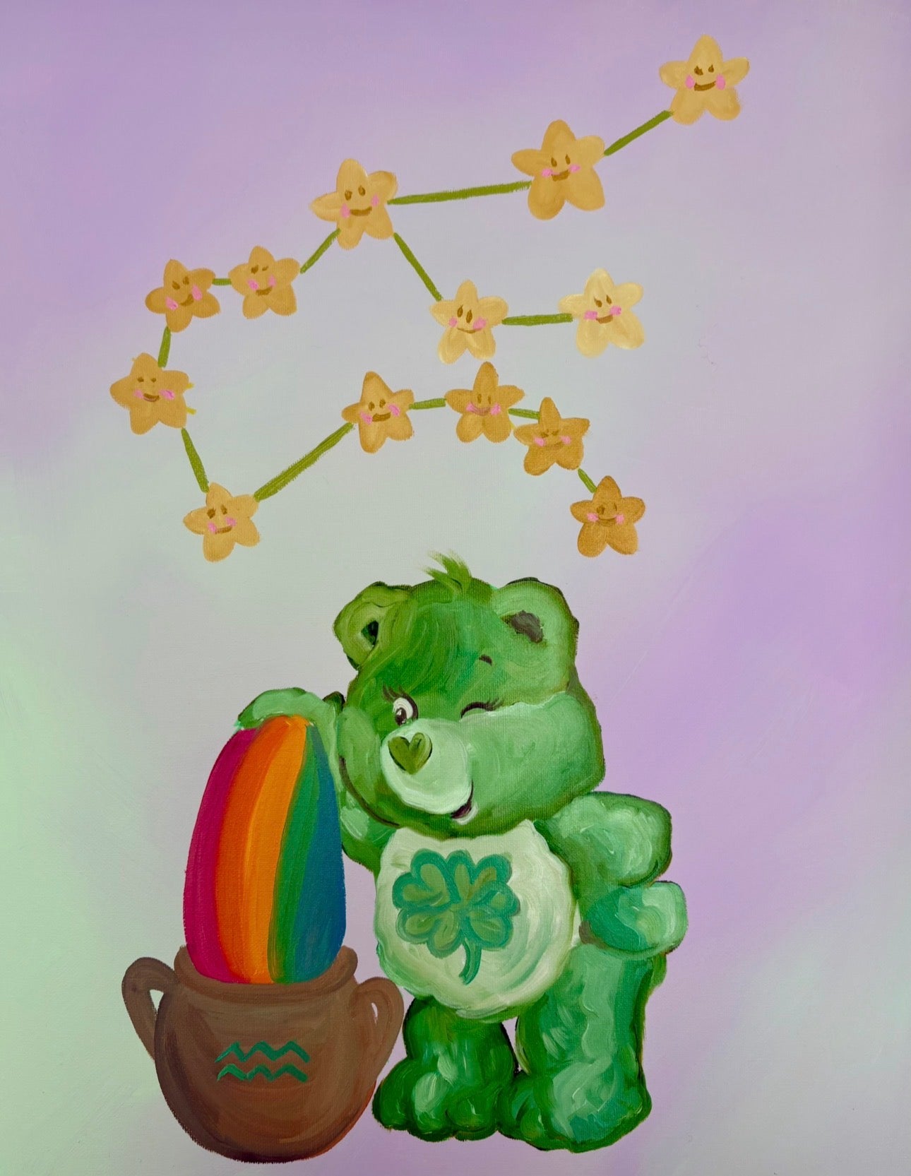 Care Bears X Astrology (Aquarius)