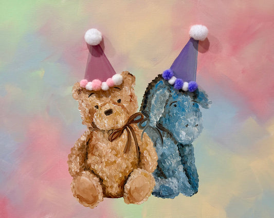 Vintage Winnie the Pooh & Eeyore